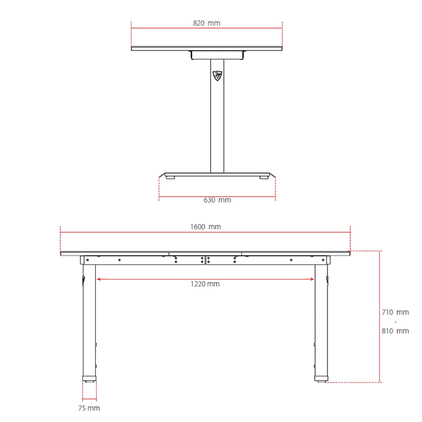 Arena Gaming Desk