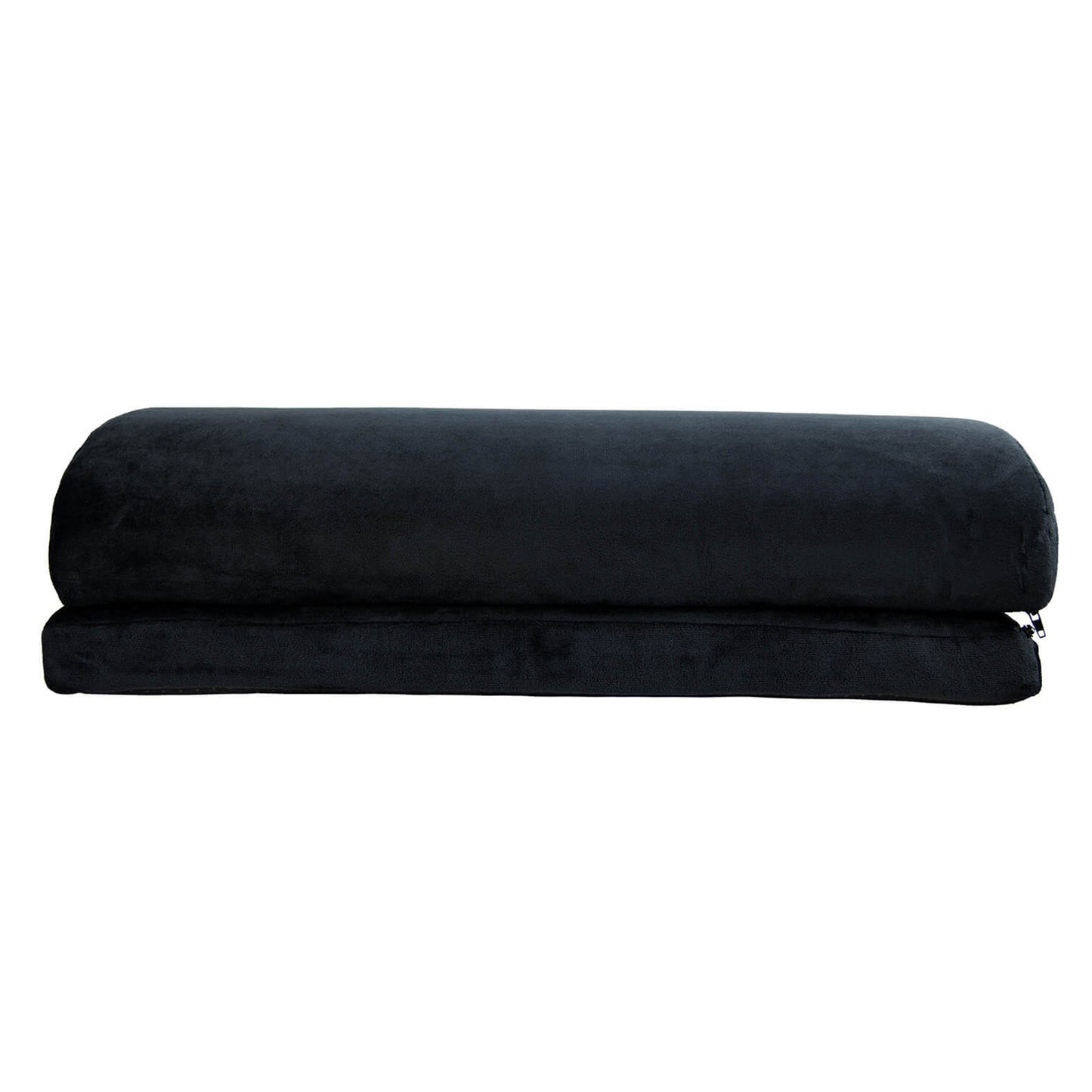 Footrest Soft Fabric Dark Grey