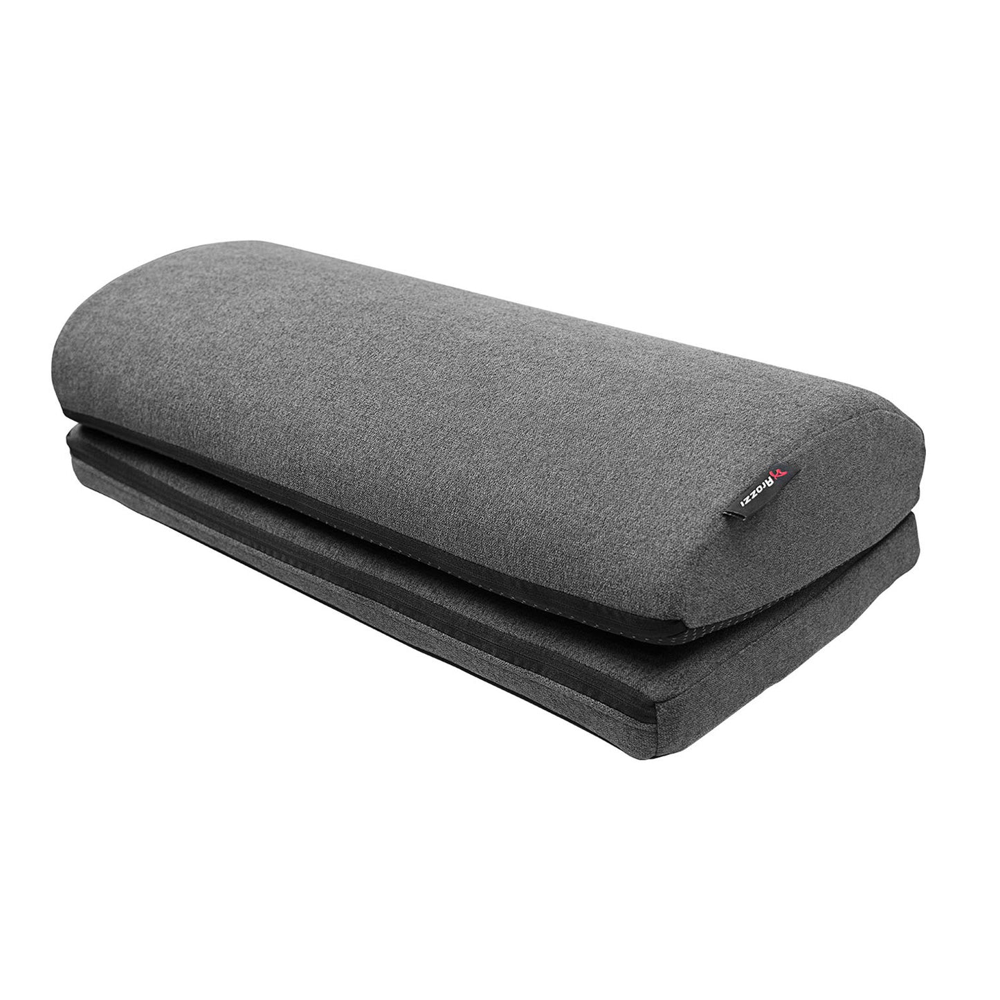 Footrest Soft Fabric Dark Grey