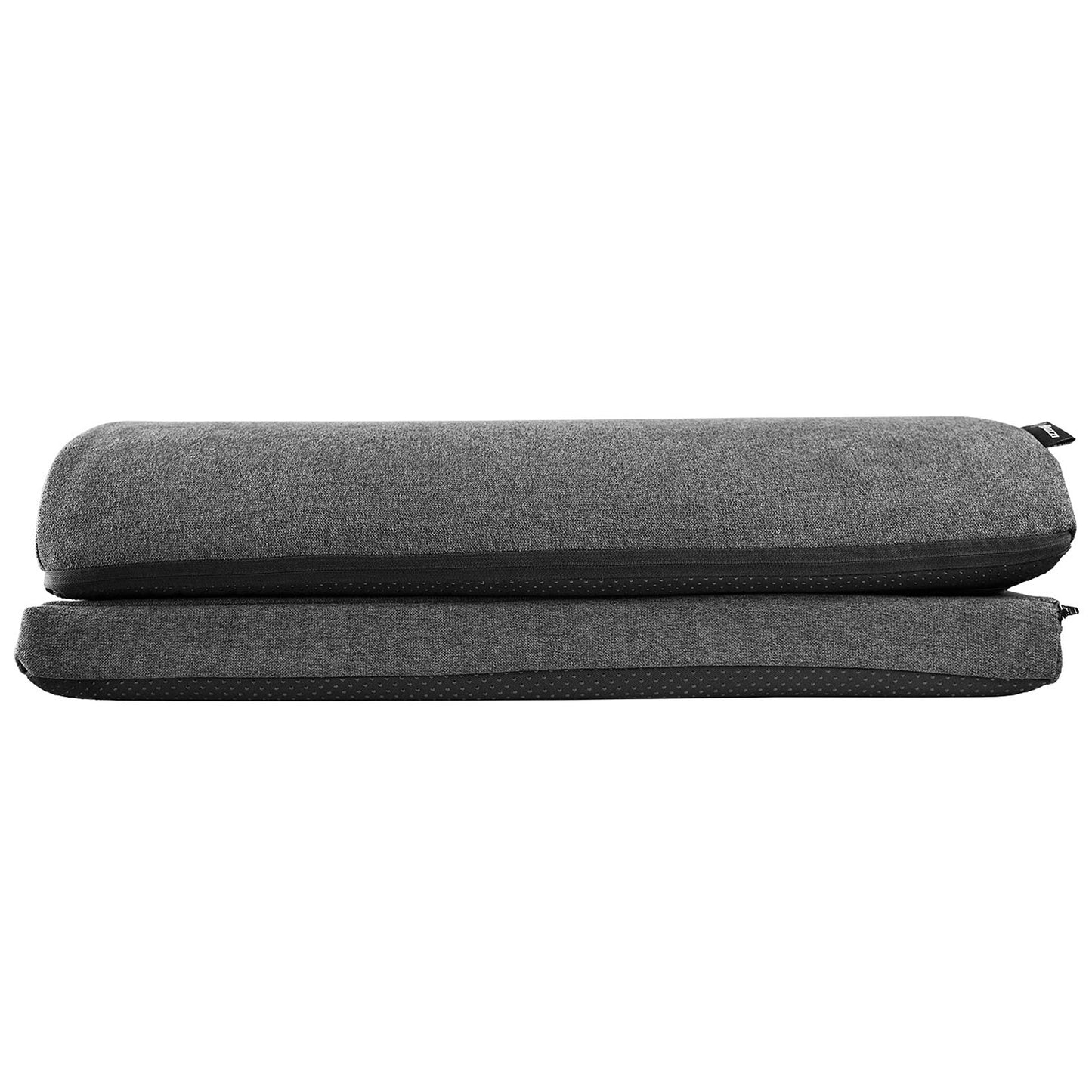 Footrest Soft Fabric Dark Grey