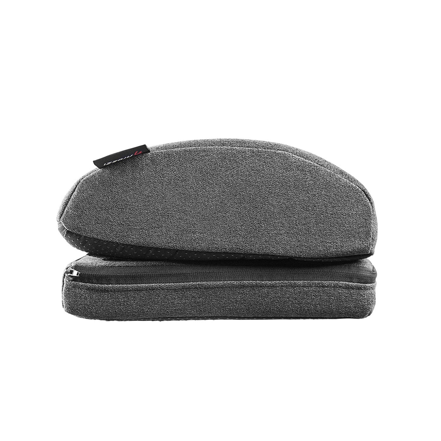 Footrest Soft Fabric Dark Grey